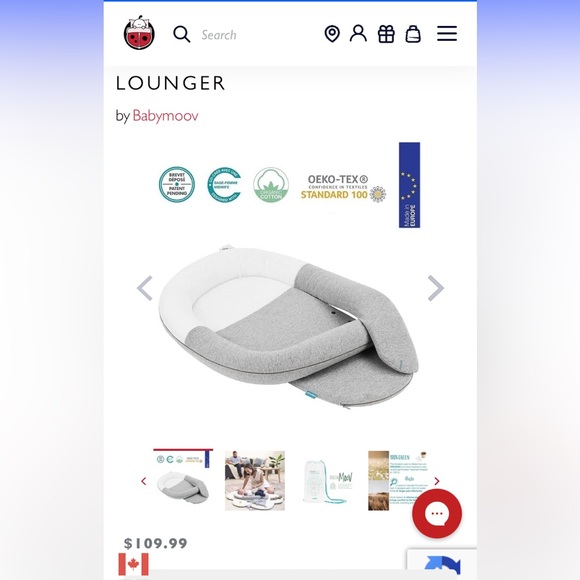 Babymoov Cloudnest Lounger - Picture 1 of 5